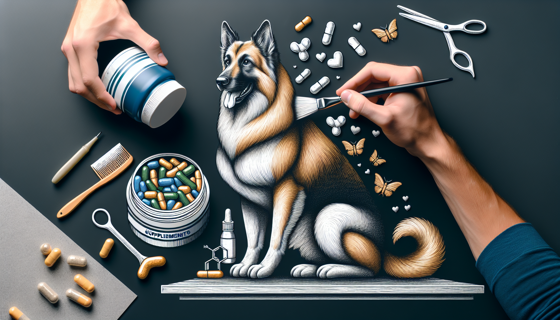 被毛ケアと栄養バランス