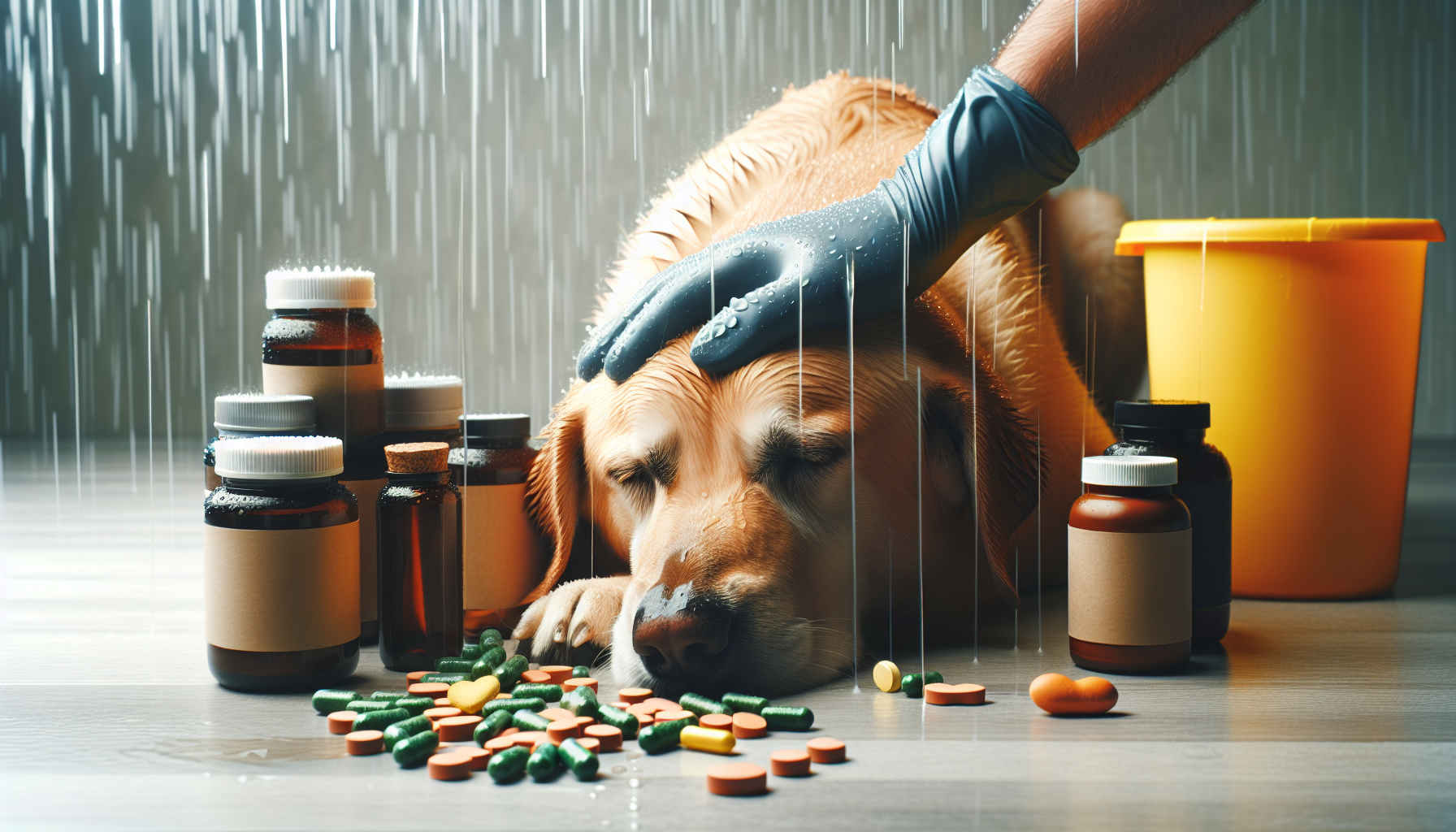 雨の日に足を痛がる犬の原因