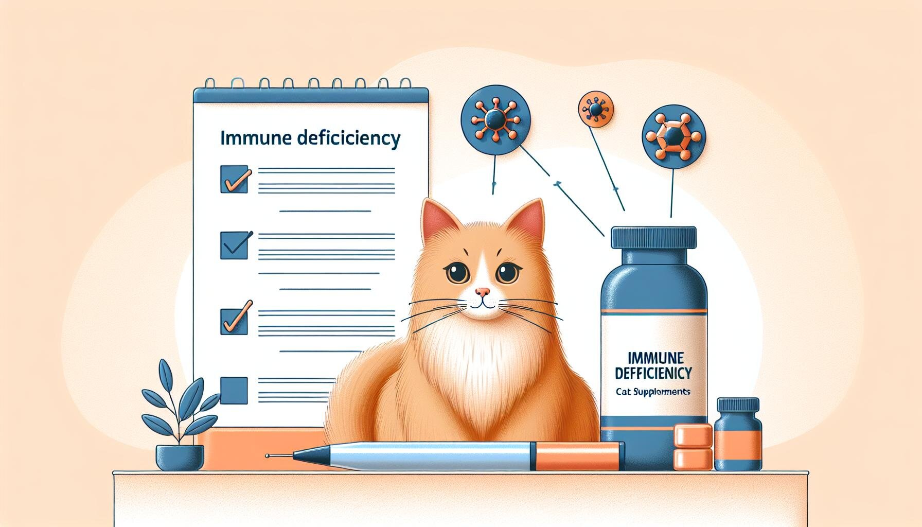 猫の免疫低下予防