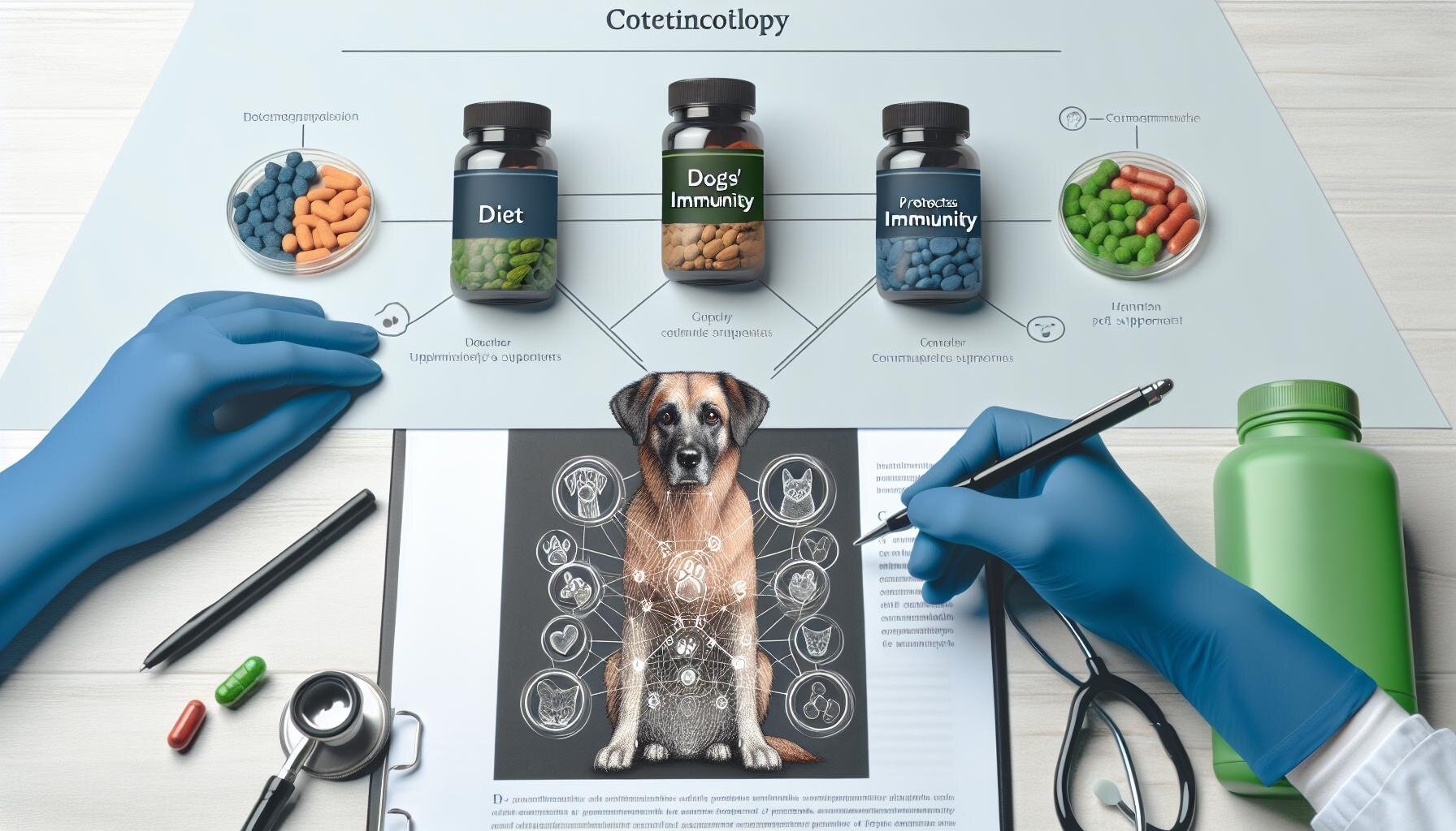 犬の免疫を守る食事法