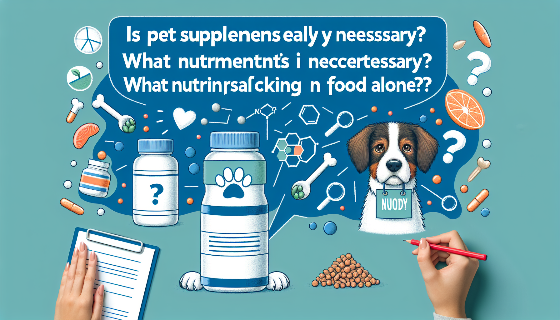 ペットサプリは本当に必要？フードだけでは足りない栄養とは