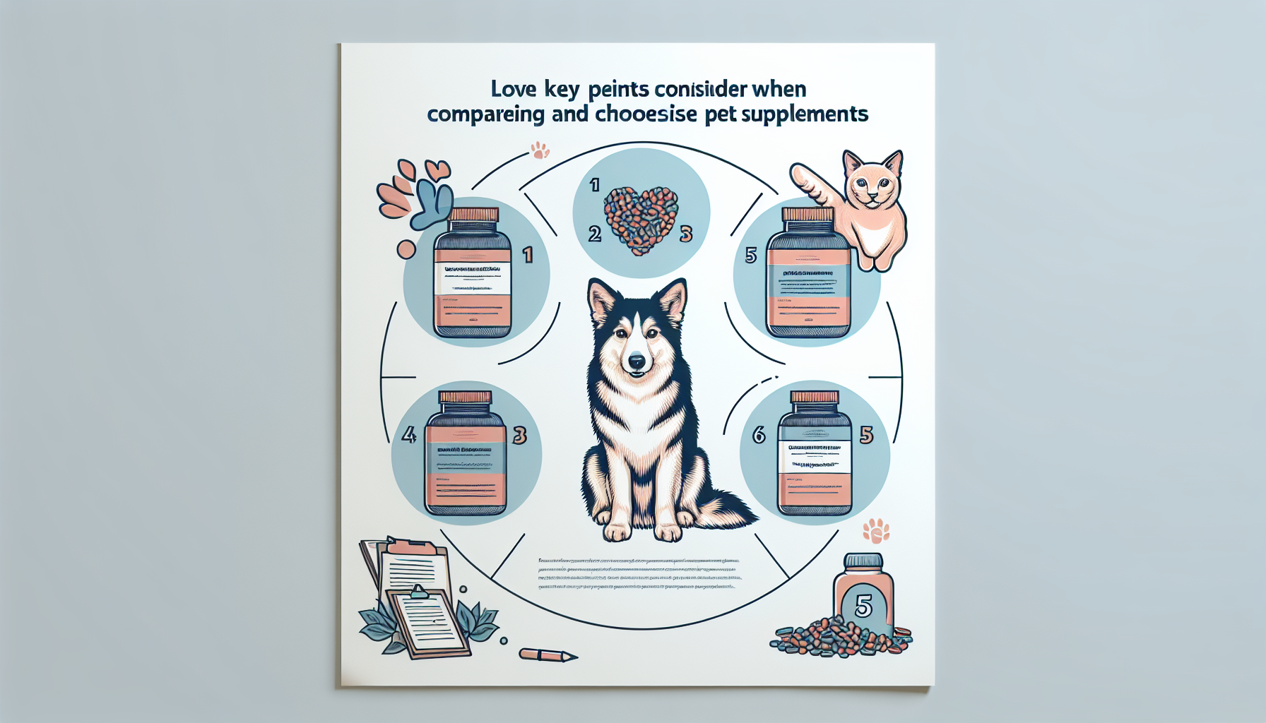 失敗しないペットサプリの選び方｜比較すべき5つの重要ポイント