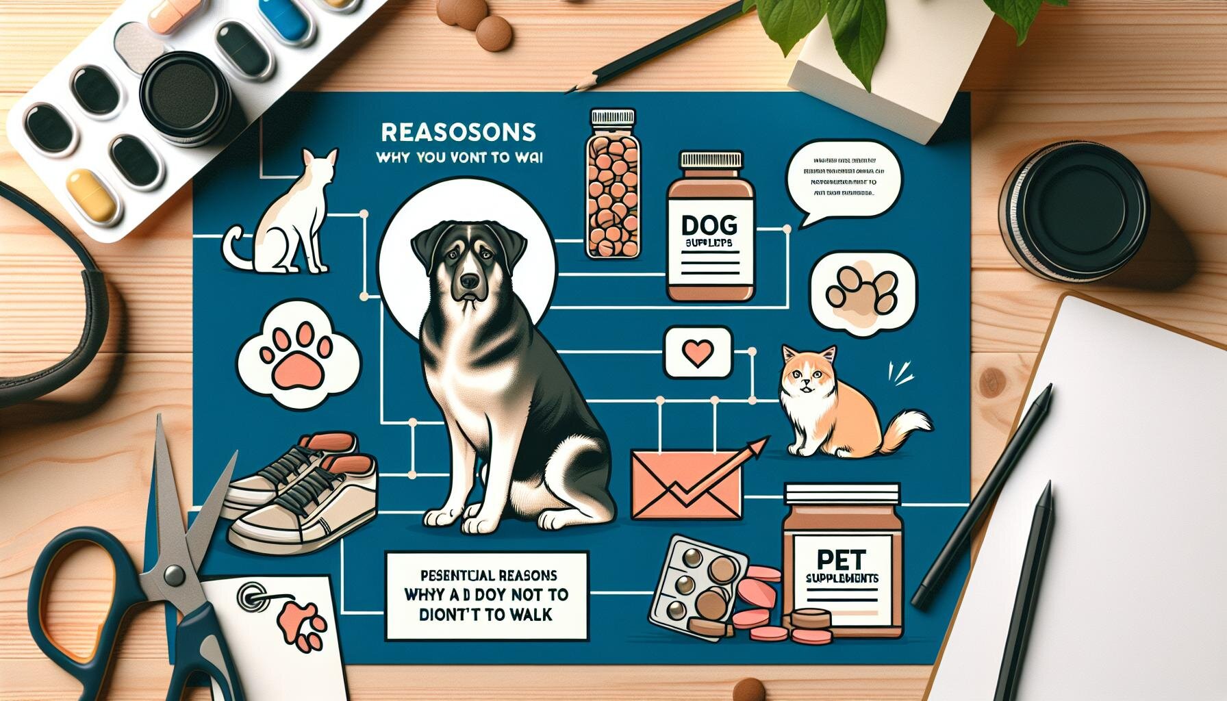 犬が歩きたがらない原因