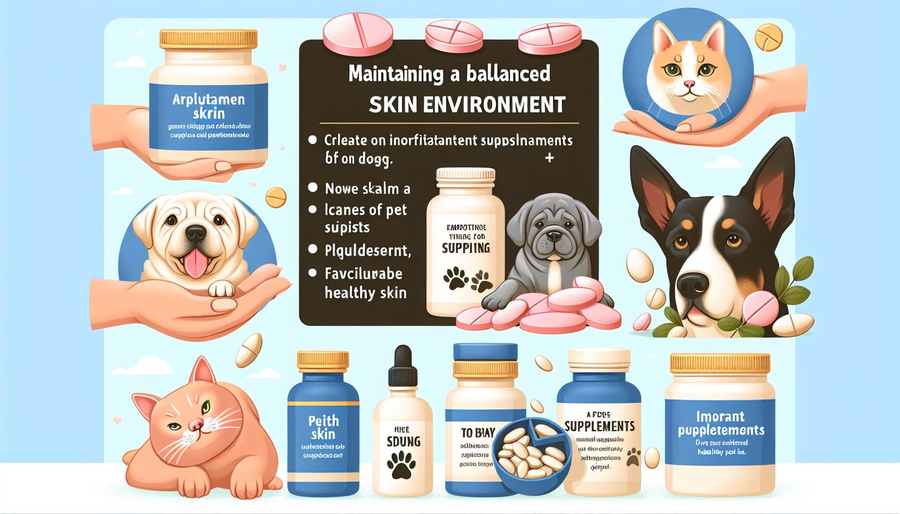 犬の皮膚環境を整えるコツ