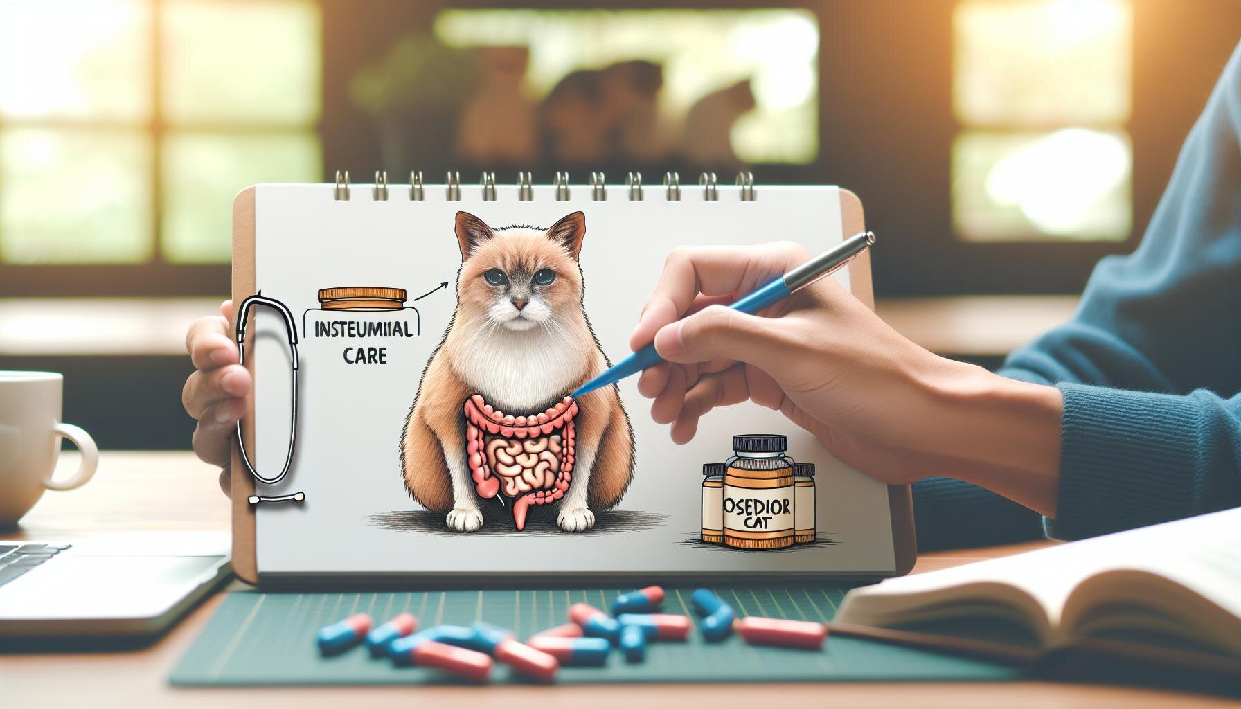 シニア猫の腸内ケア方法