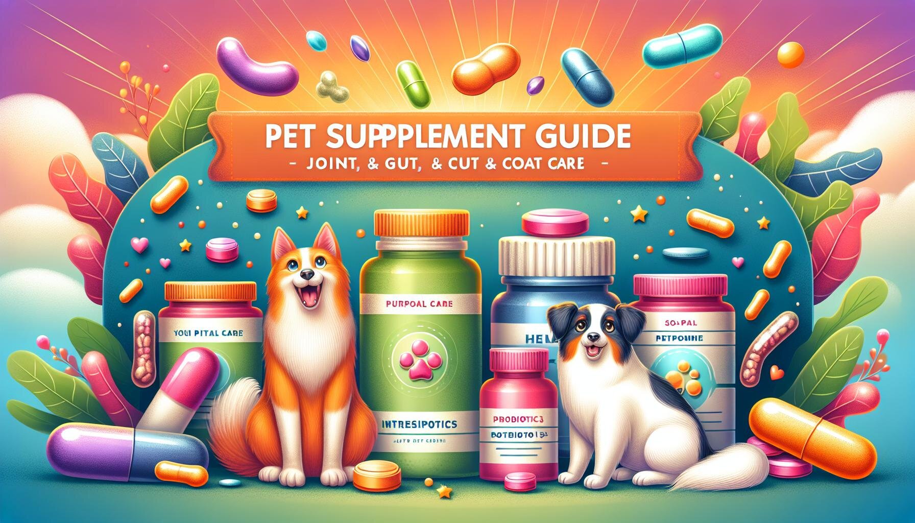 目的別で選ぶペットサプリ｜関節・腸内・被毛ケア完全ガイド