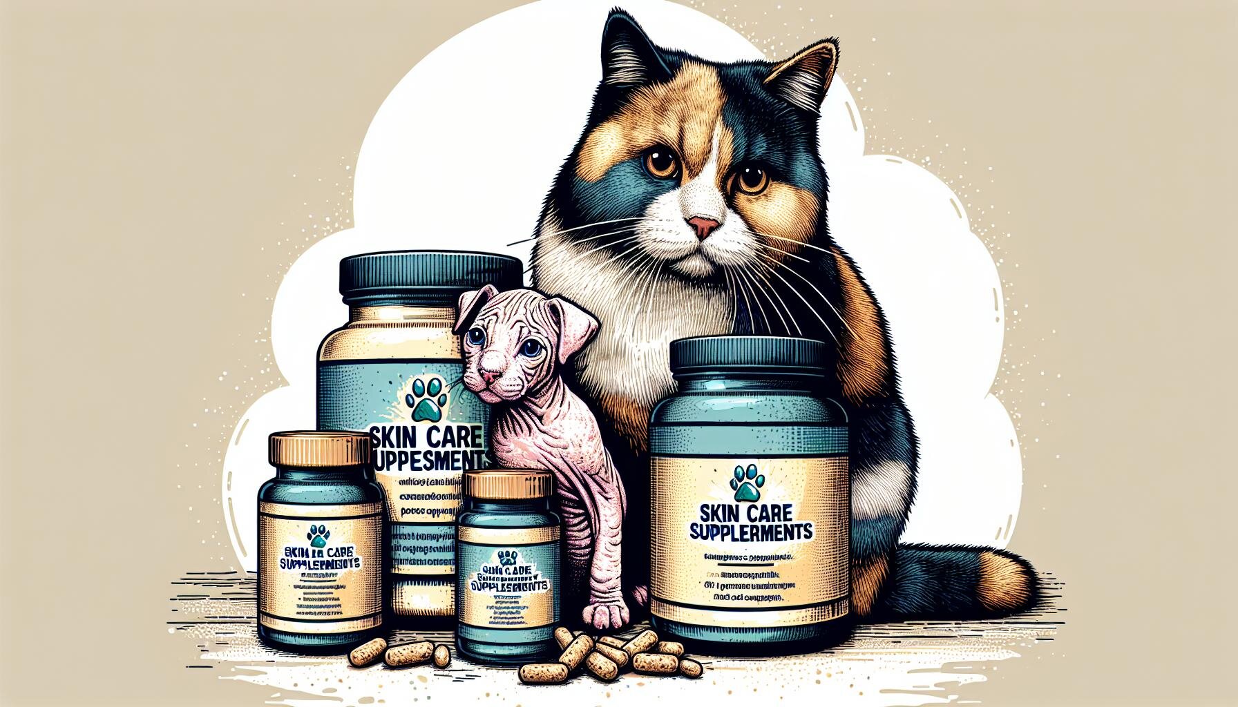 猫の皮膚ケアサプリ選び