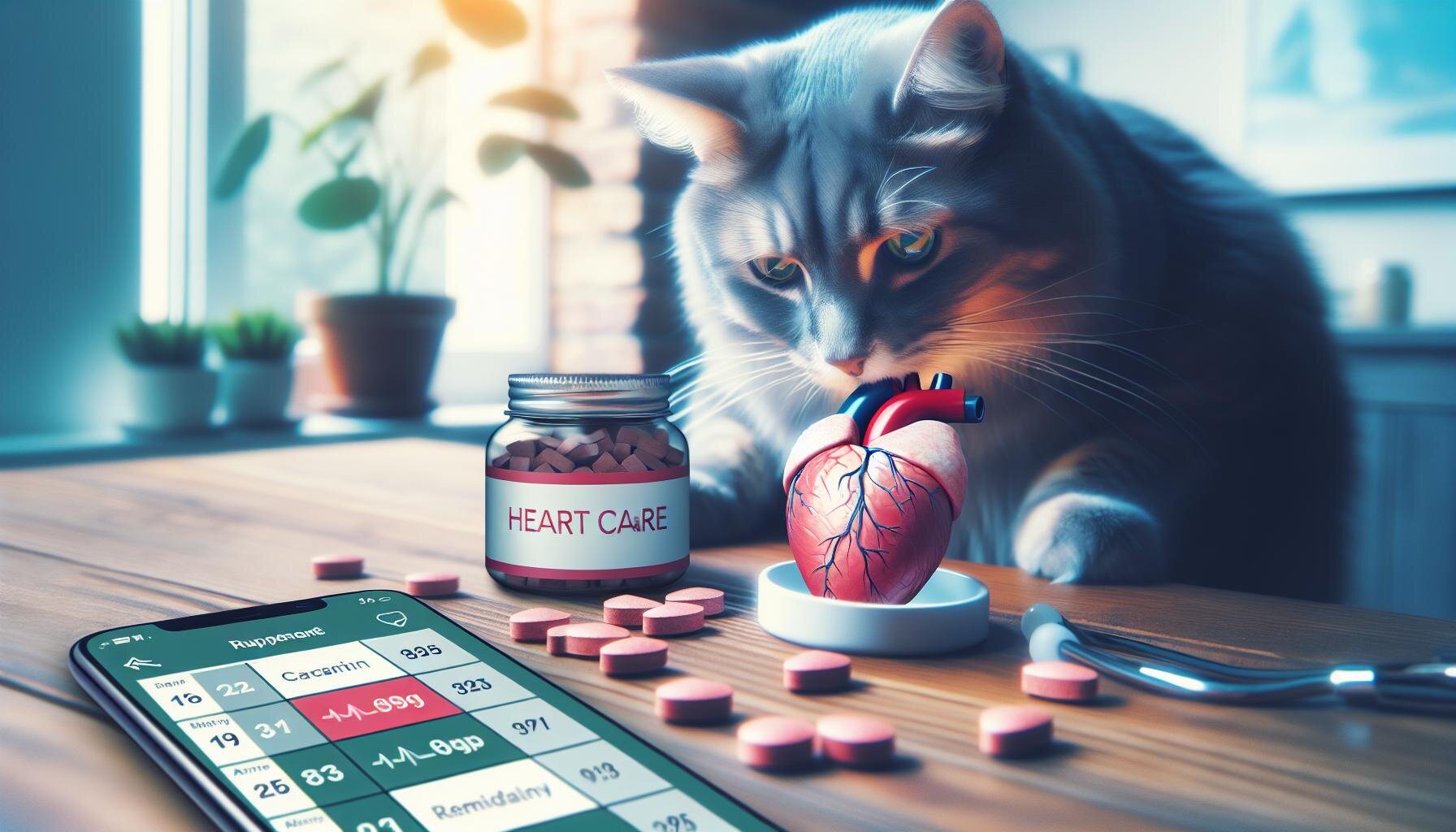 猫の心臓ケア習慣