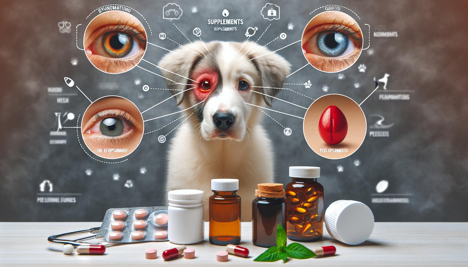 犬の目の充血原因